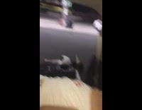 Girl falls out of car 