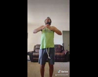 Guy does superbowl dance
