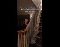 Collab Clips MPUGC - Mom hiding flooded upstairs home