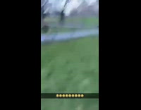 Guy jumps over metal bar fail 