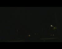 Lightning storm crawls in the clouds in slow motion