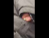 Collab Subway Creatures - Sleeping guy on subway has snot on nose