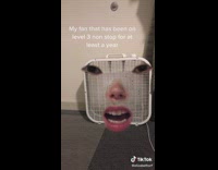 Collab ClipsIG - White electric fan complains about how they dont get a break 