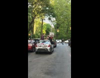 Silver car sign concerts from cars instruments