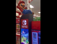 Collab Clips MPUGC - Man in bowser costume hates Mario