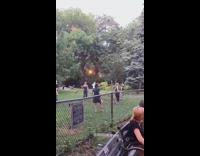 People dance large hoops social distance pt. 2
