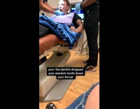 Collab Clips MPUGC - Guy at dentist lifted up tooth fell
