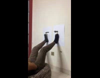 Collab PubityPets - Man Draws Character Portrait with One Foot Each