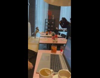 dog sweater table hotel restaurant