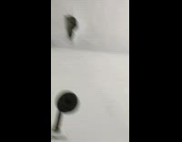 Ceiling Debris Falls off Inside Comfort Room