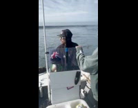 Collab Clips MPUGC - Men on boat avoiding rogue wave