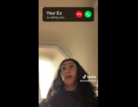 Woman using the call filter 