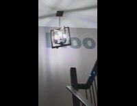 Number on wall upstairs that says 2th 