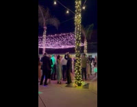 Father daughter dance party staff joins dancing