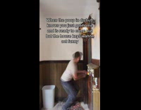 When the poop knows you just got home and is ready to come out but the house keys wanna act funny 