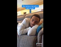 Guy takes nap cough wakes up tupac