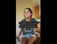 Lady does smell prank on guy 