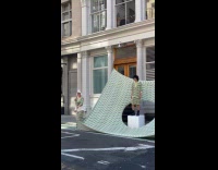 Collab WINY - Man models clothes words Grass Juice Knit