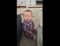 Dog barks every time baby cries 