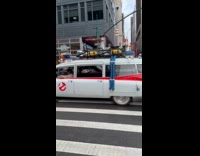Ghostbusters on the move down 8th Avenue