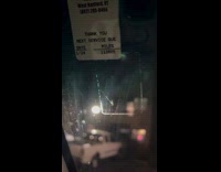 Couples van reached oil change mileage