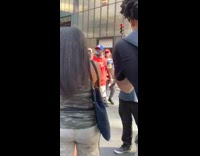 Red shirt guy republican city council goya 