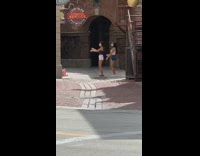 two girls tiktok video dance tv lot 