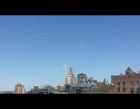 Collab WINY - Air force jets fly over buildings new york