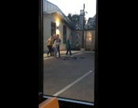 Five women timer pictorial parking lot window