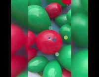 Collab Pets For All - dog with white outfit in ball pit