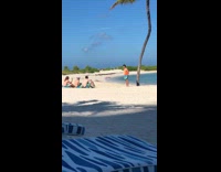 Collab IITW - Man dancing on the beach