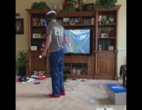 Collab BitchMP - Kid playing VR trips falls