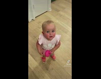 Mother teach daughter to cool down and breathe