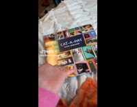 Collab Clips MPUGC - Woman got cat a day calendar for Christmas