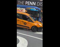 Guy yells at taxi driver runs off