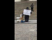 Guy in Gorilla Suit Tries to Sell Toilet with Crypto