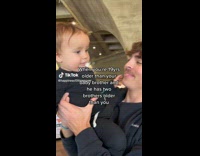 ClipsIG - Man Holds Up and Plays with Sibling