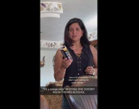 Mom mistakens truly for mango juice