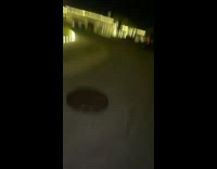 Guy says bottle is unbreakable and throws it in street 