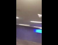 Collab Clips mpugc - Paper airplane lecture hall trash can