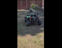 Little boy knows how to drive and reverse park a car 