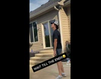 Collab Clips mpugc - Group of friends try to swing and drive bouncing golf ball