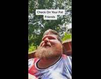 Man says check on fat friends because of heat