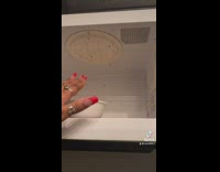 Home appliances no power girl picks up hot bowl 