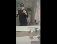 Guy records himself in bathroom beatboxing to tiktok song