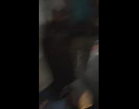 Police kicks, grabs and tries to disperse protesters 