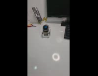 Man Talks to Small AI Robot as he Bullies it