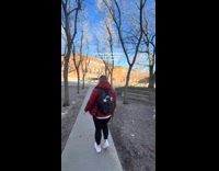 Embarrassing boyfriend recording public