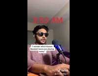 Guy bets on random sports games gambler 