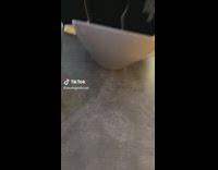 Guy hits girl on head with lollipop 